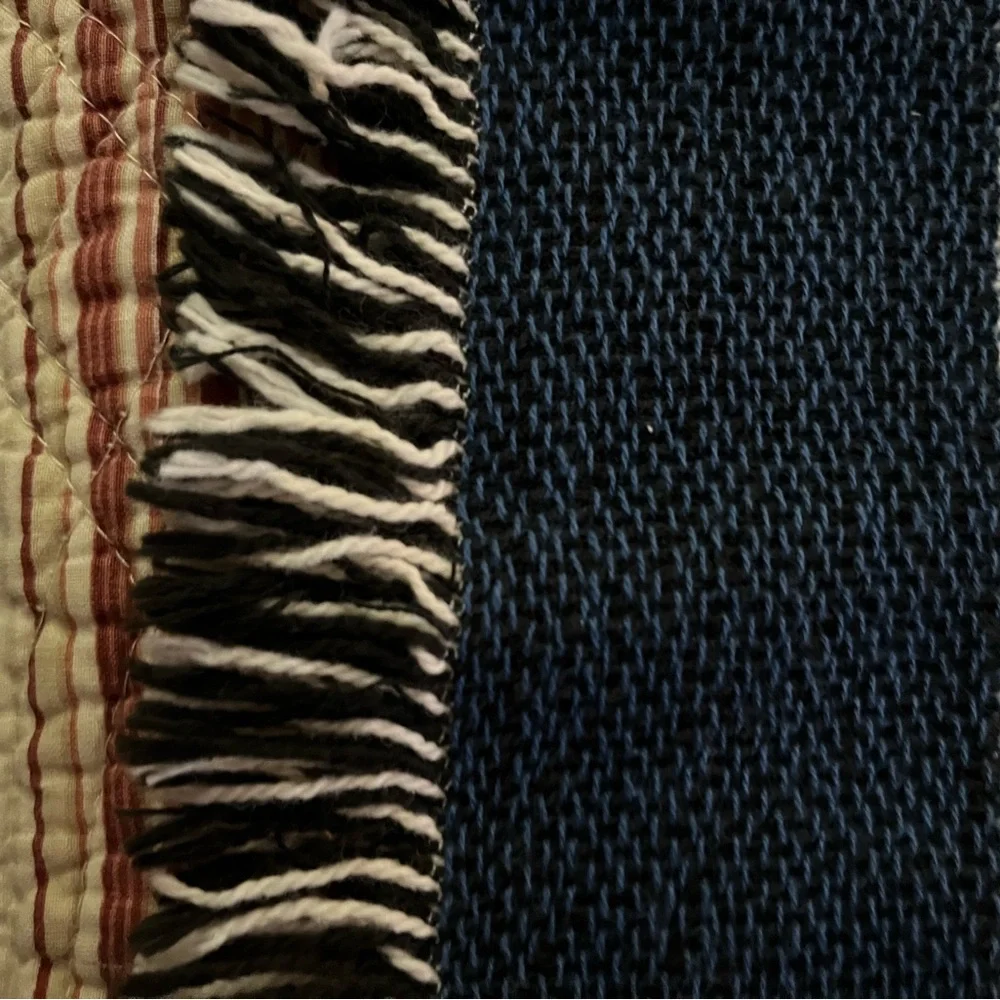 Gorgeous 100% Cotton Angel Paned Blanket - Picture 16 of 16